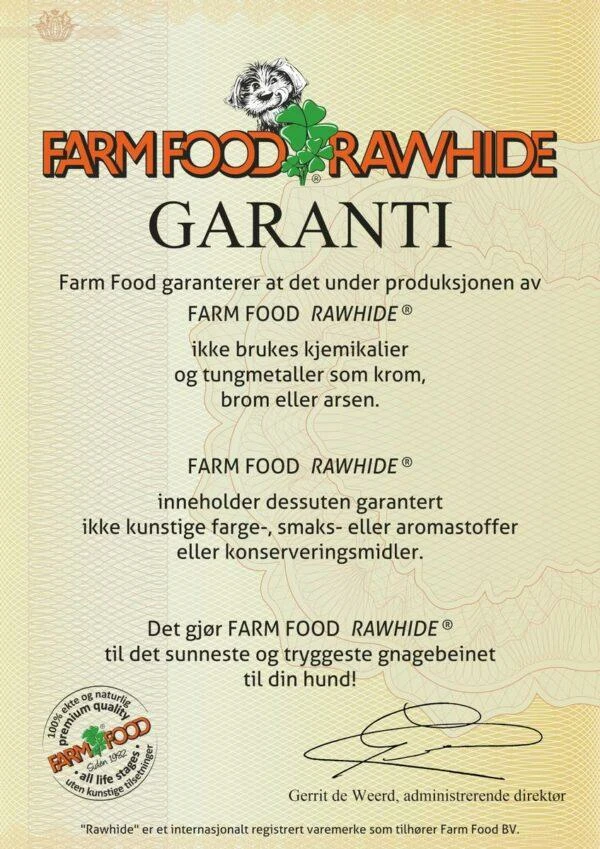 Farm Food Rawhide Dental Donut