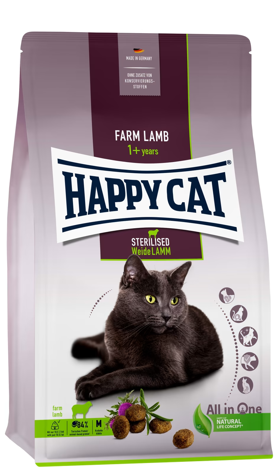 Happy Cat Sterilisert Adult Lam 10kg