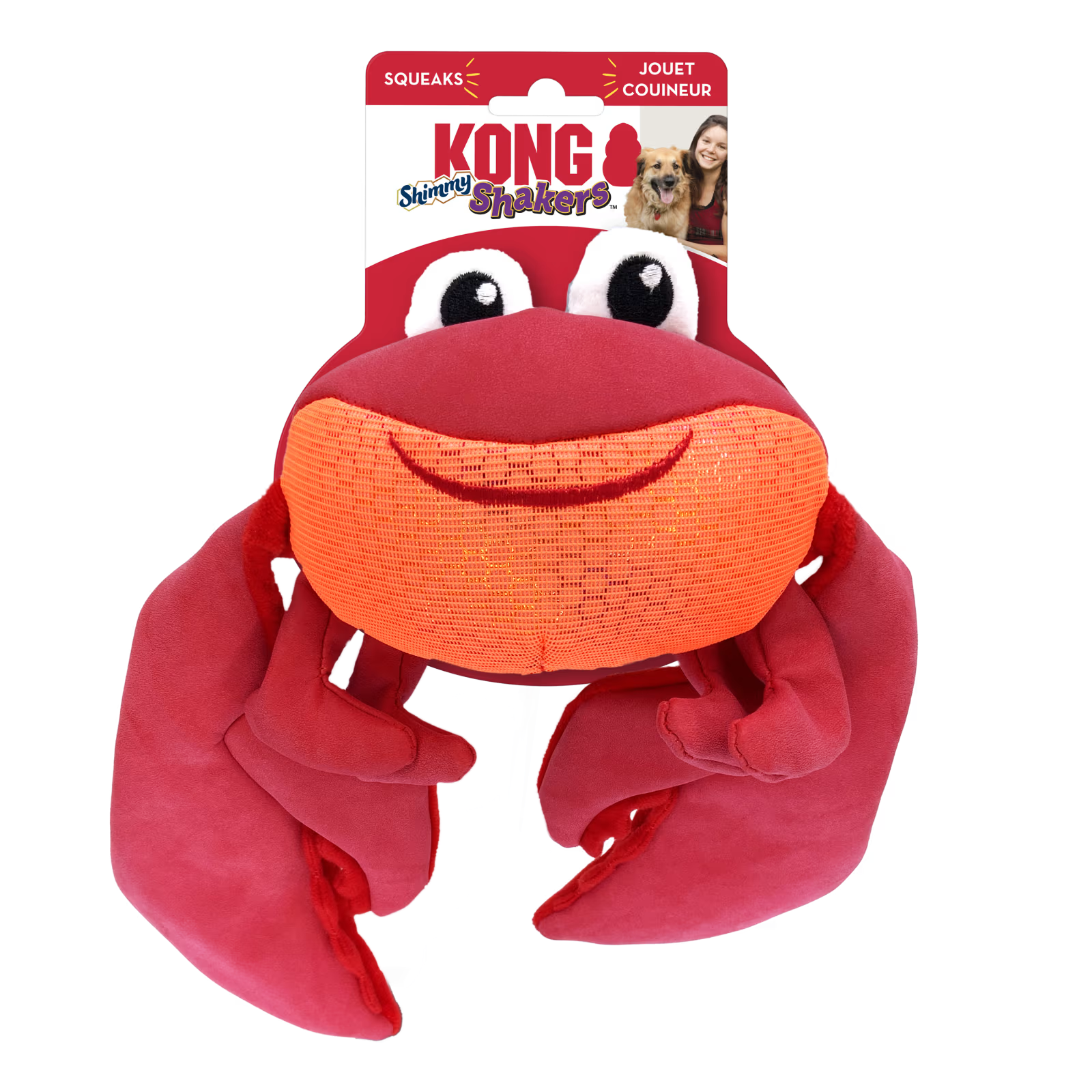 KONG Shakers Shimmy Crab M