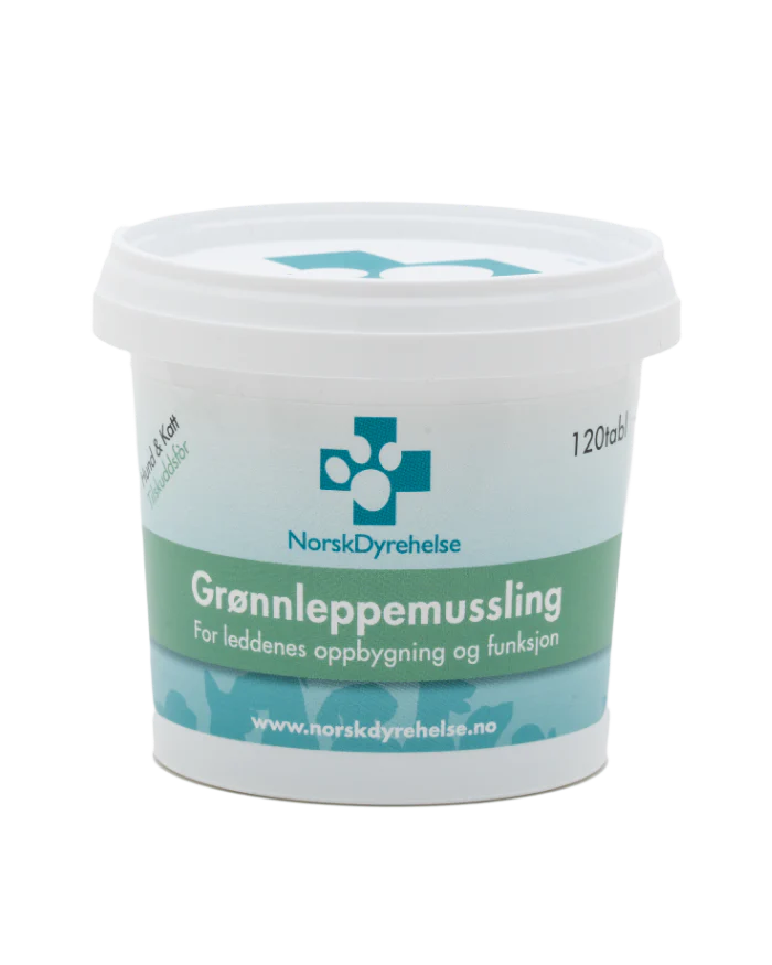 ND Grønnleppe- mussling 120tab