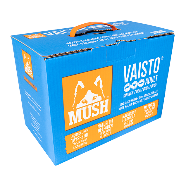 MUSH Vaisto® Okse-Kalkun-Laks (Blå)
