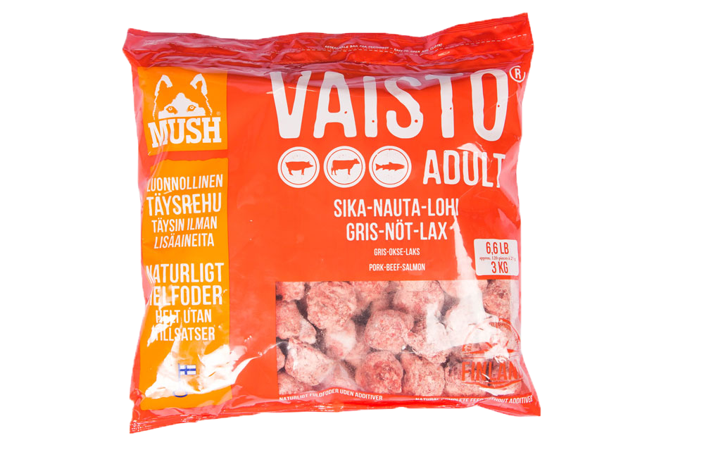 MUSH Vaisto® Rød (Gris-Okse-Laks)