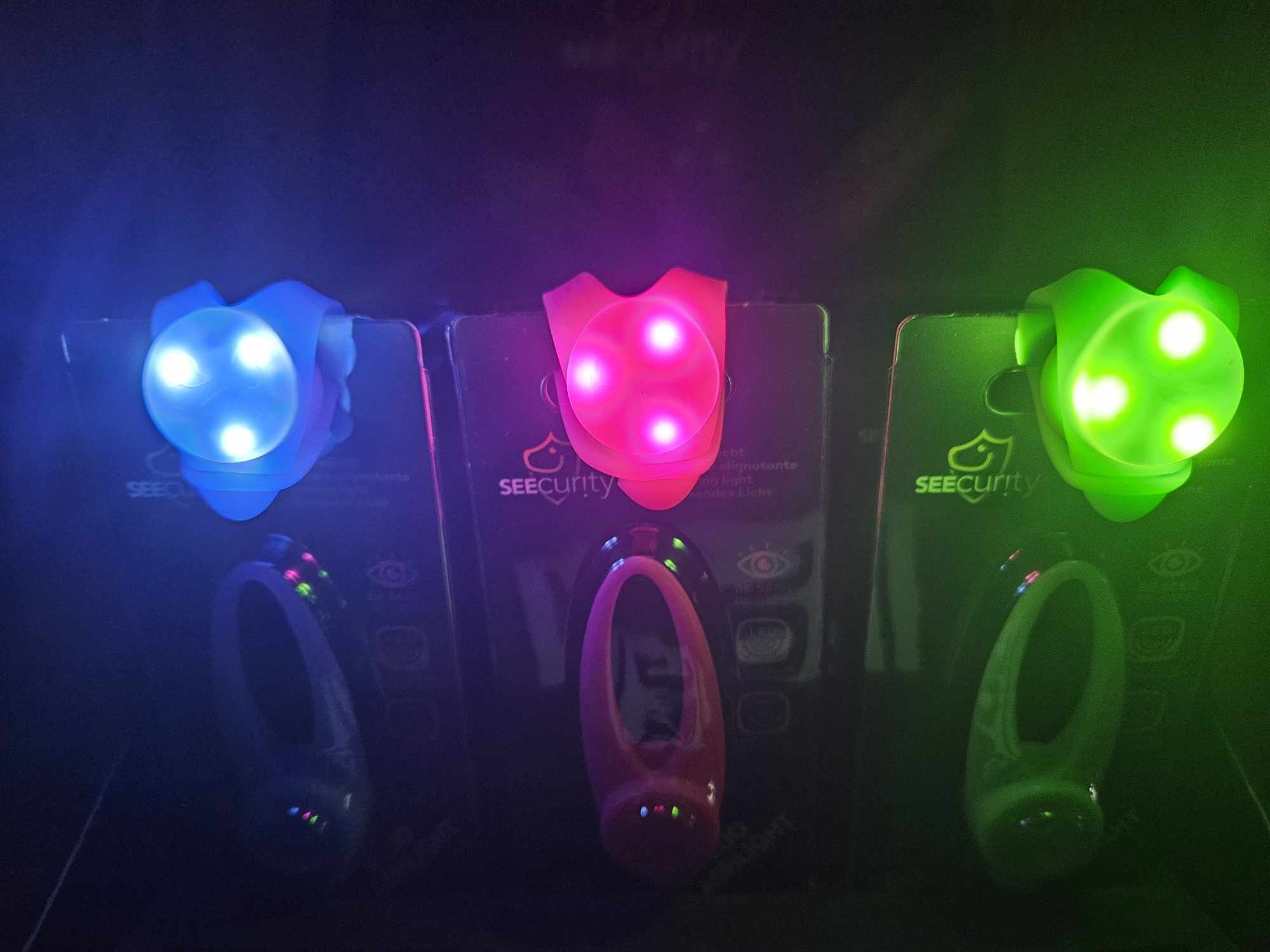 Hundelykt Flashlight Fluo LED  8x3cm - TILBUD!