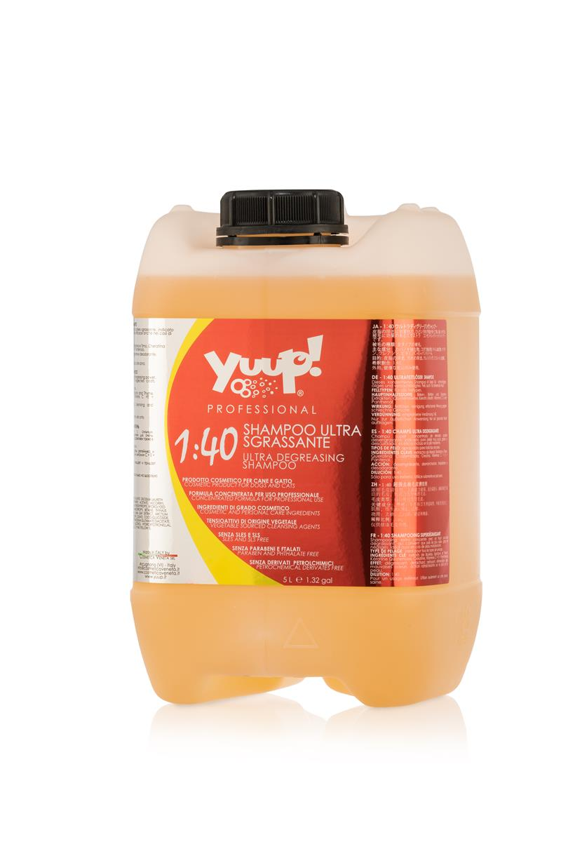 Yuup! Pro 1:40 ultra degreasing shampoo 0,25L, 1L, 5L