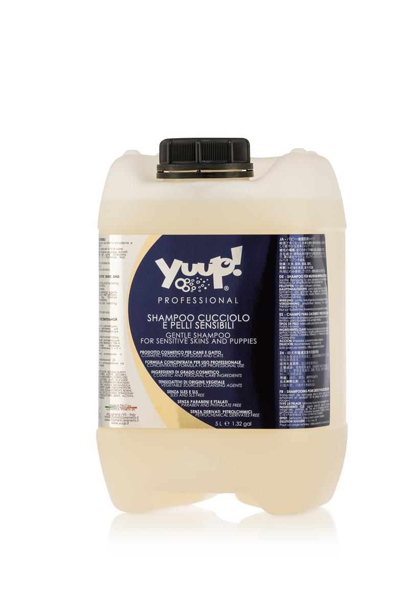 Yuup! Pro gentle shampoo for sensitive skin and puppies 5L