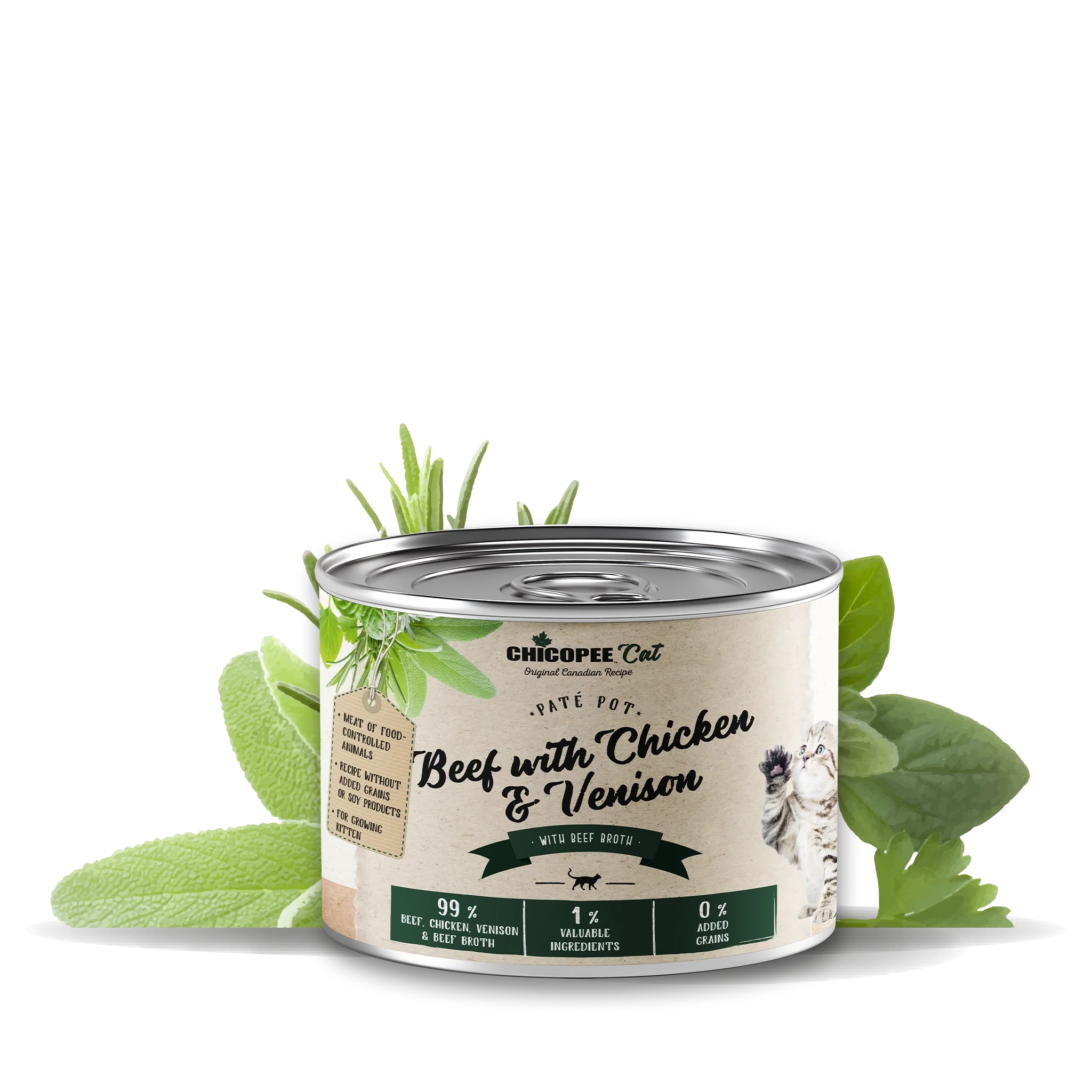 Chicopee Holistic-Nature-Line  Adult Poultry with Venison 195g