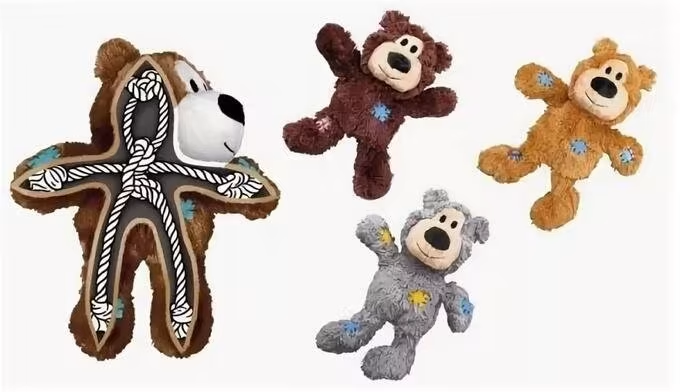 KONG WildKnots Bear assorterte farger