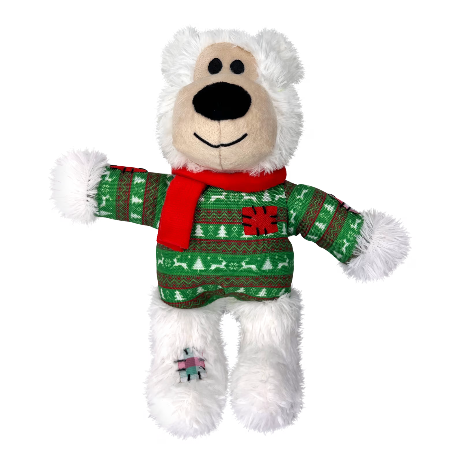 KONG Holiday Wild Knots Bear Ass. farger M/L