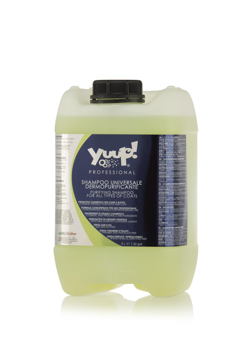 Yuup! Pro Purifying Shampoo for All Types of Coats 0,25L, 1L, 5L