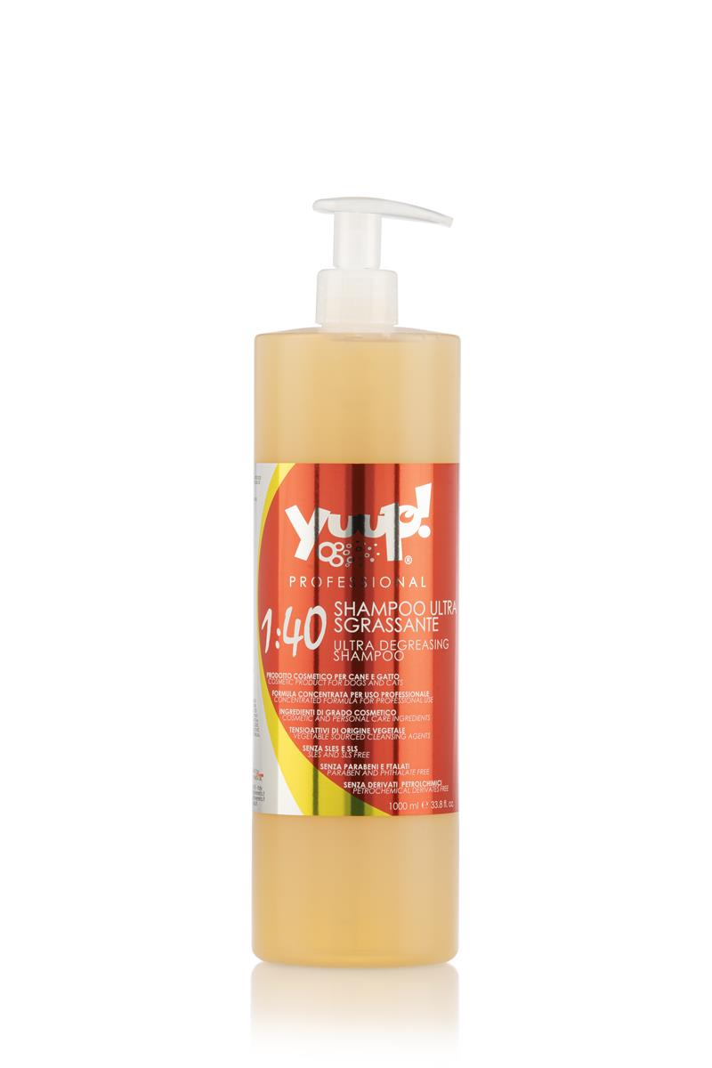 Yuup! Pro 1:40 ultra degreasing shampoo 0,25L, 1L, 5L