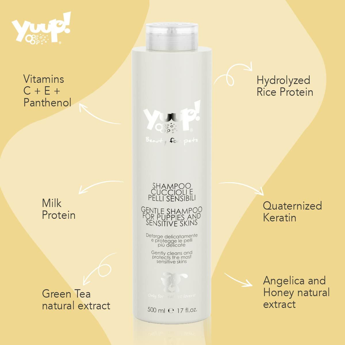 Yuup! Gentle Shampoo for Puppies and Sensitive Skins 250ml