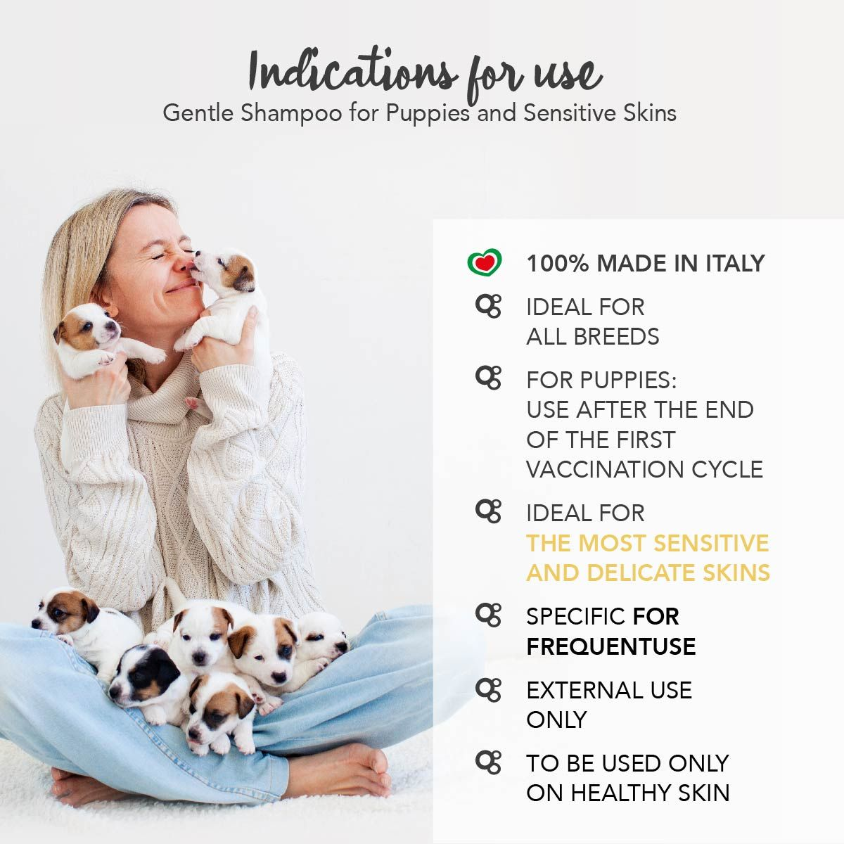 Yuup! Gentle Shampoo for Puppies and Sensitive Skins 250ml
