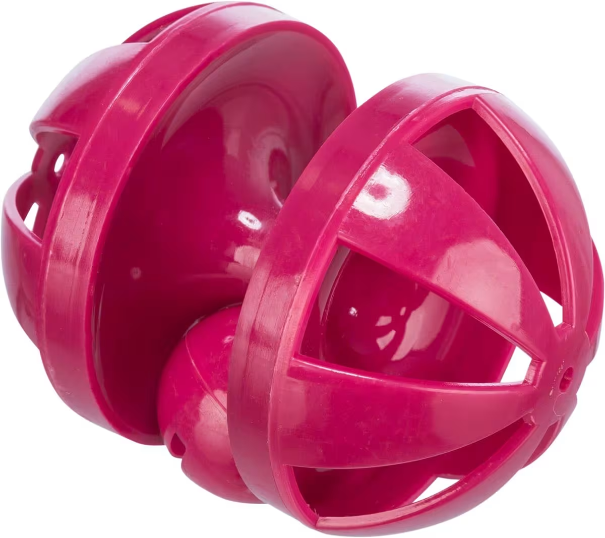 Lekerull M/Ball og Bjelle Ø6,5x9cm Katteleke