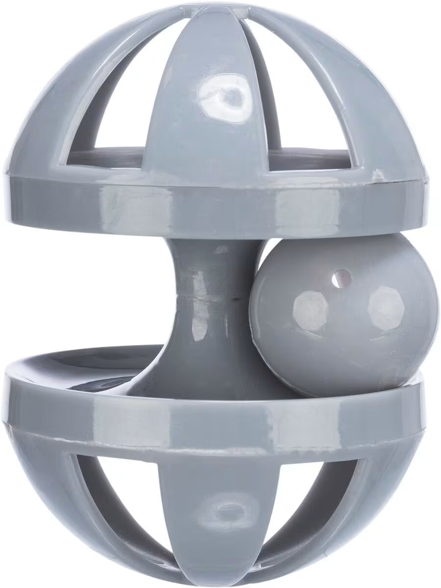 Lekerull M/Ball og Bjelle Ø6,5x9cm Katteleke