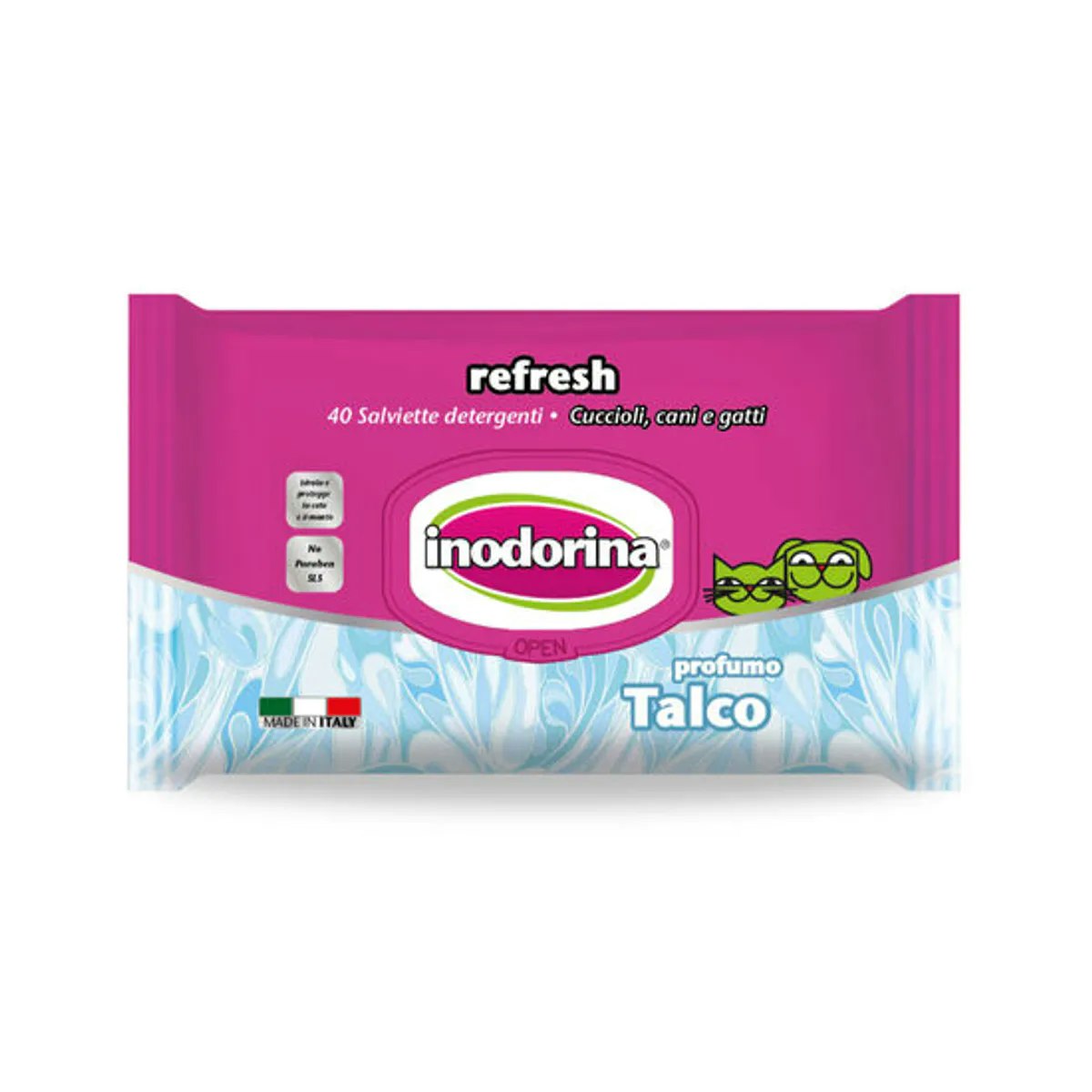 Refresh Talcum Våtservietter 40 pc/110 pc, Inodorina