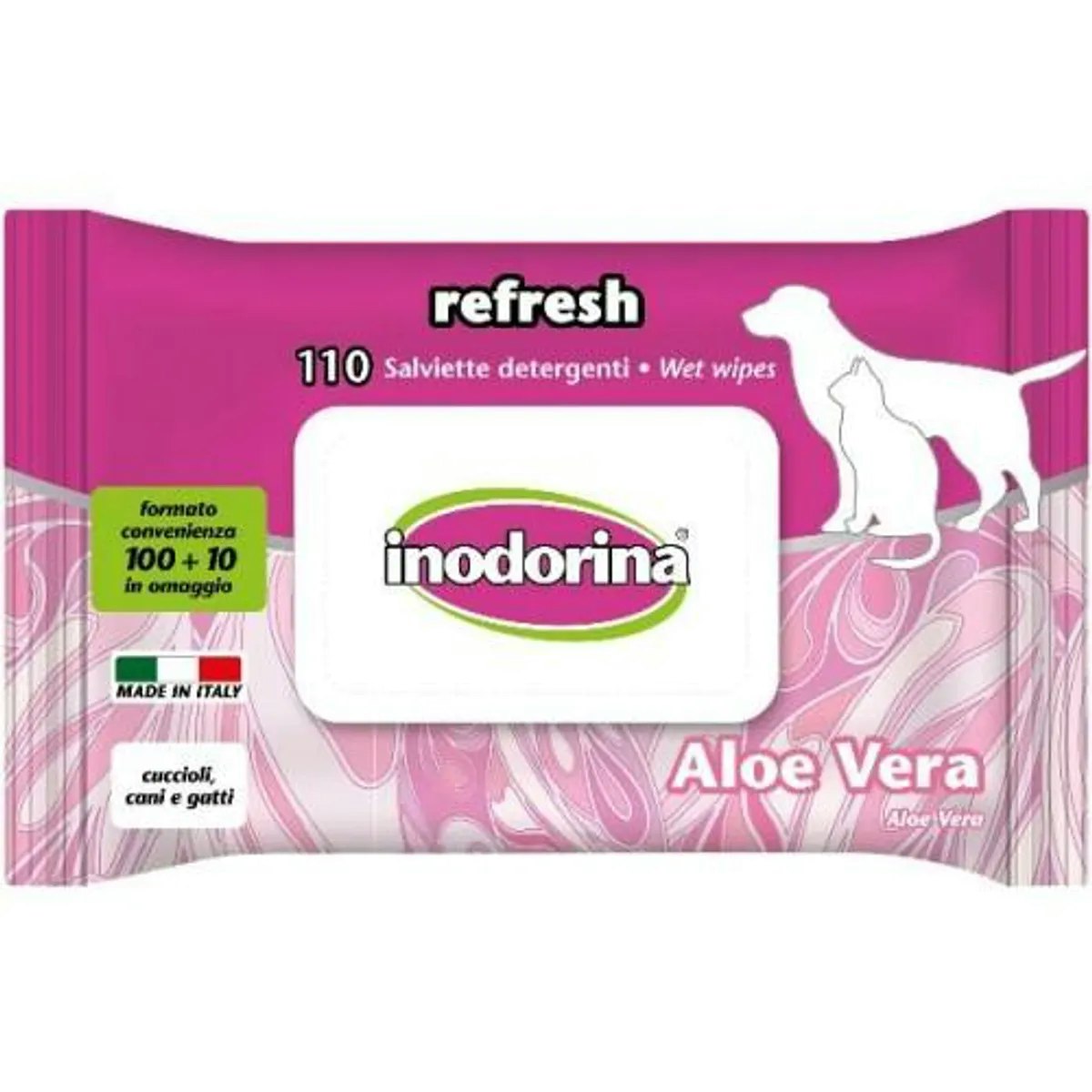 Refresh Aloe Vera  Våtservietter 40 pc/110pc, Inodorina