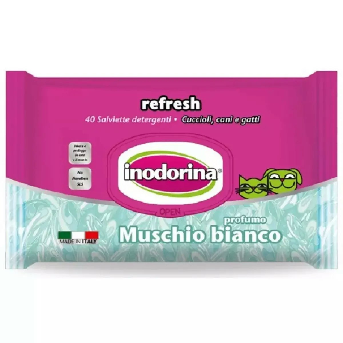 Refresh White Musk Våtservietter 40 pc/110pc, Inodorina