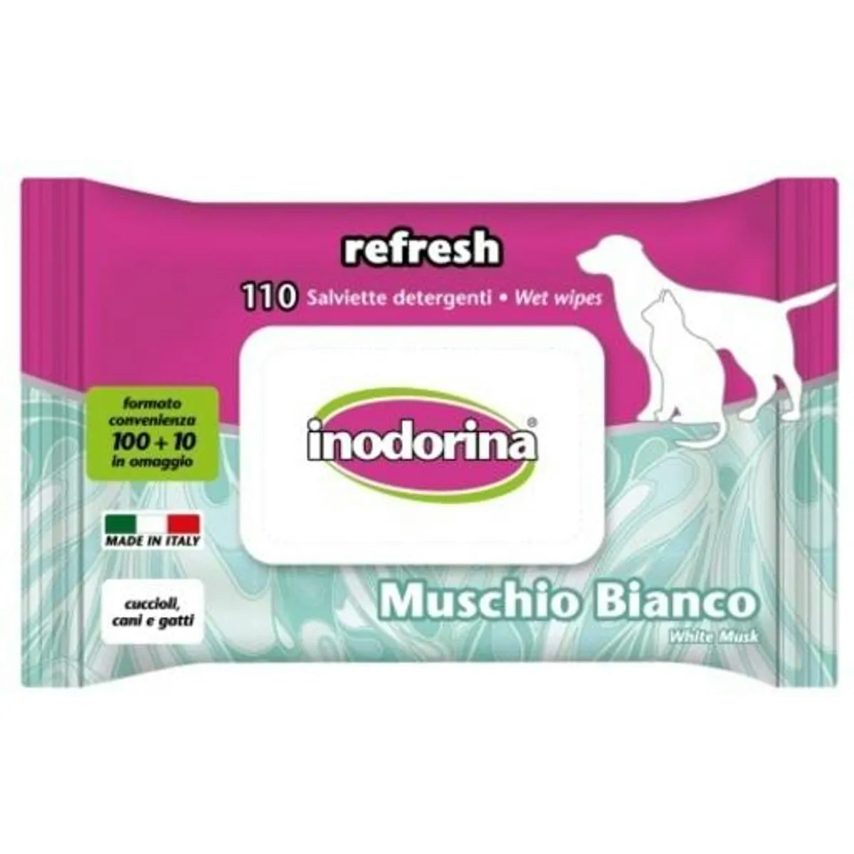 Refresh White Musk Våtservietter 40 pc/110pc, Inodorina