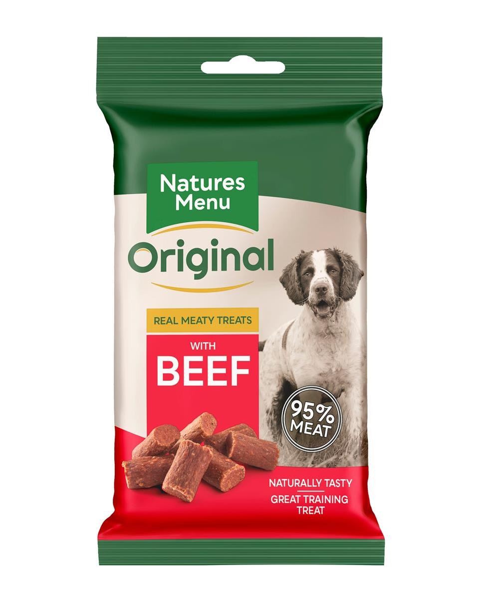 Natures menu beef 60g (rød) Kjøtt