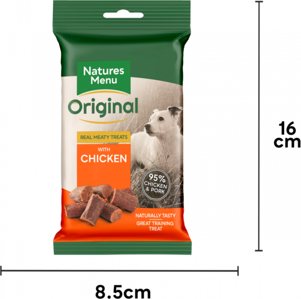 Natures menu chicken 60g (Oransje) Kylling