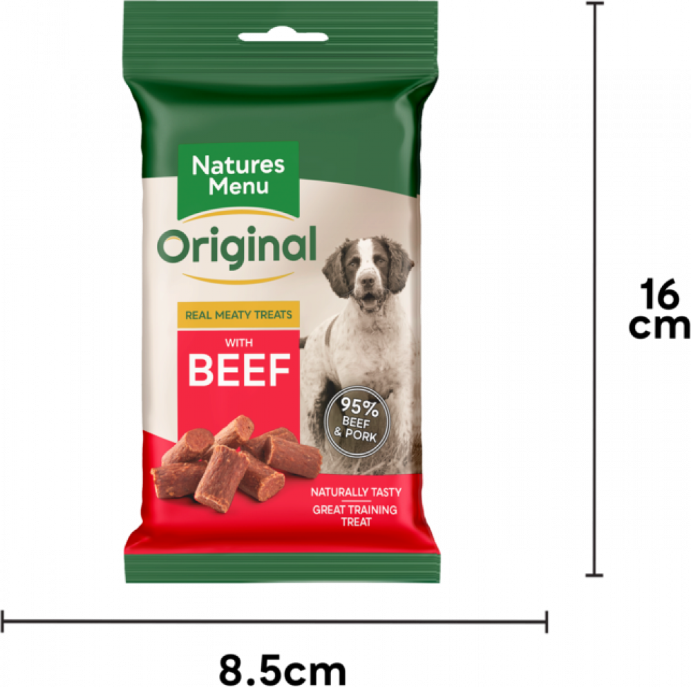Natures menu beef 60g (rød) Kjøtt