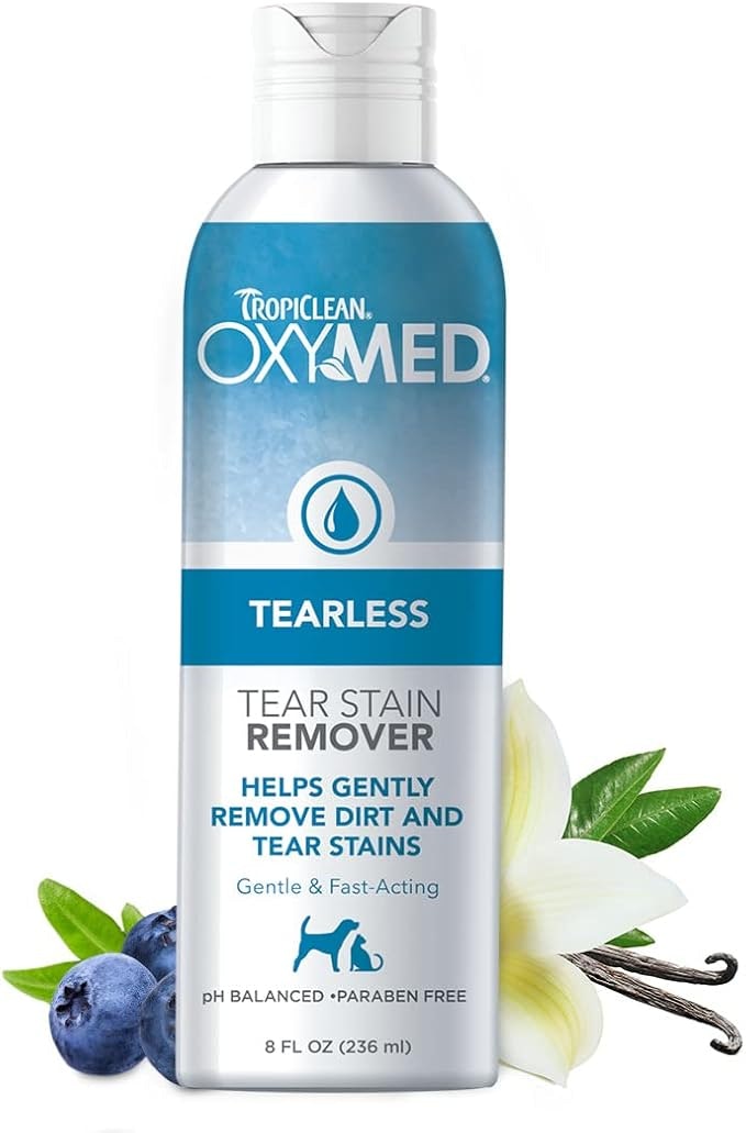 Tropiclean Tear Stain Remover Tearless OxyMed 236ml