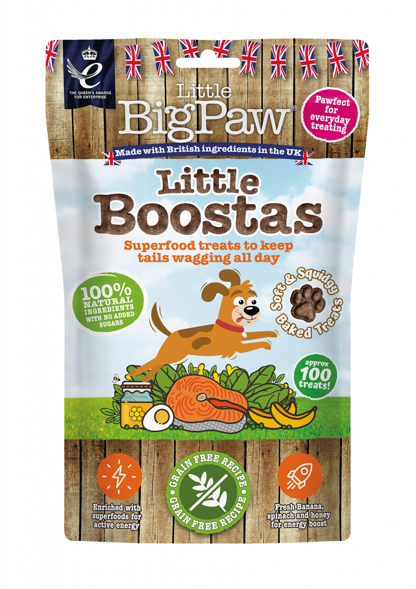 LBP Treat Little Boostas Superfood 90g Salmon