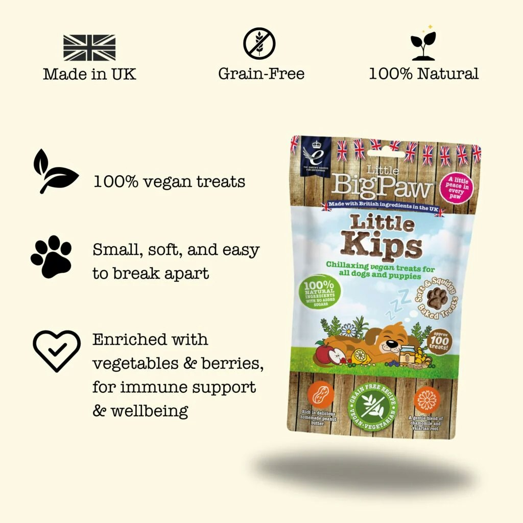LBP Treat Little Kips Chillaxing Vegan 90g Peanut Butter