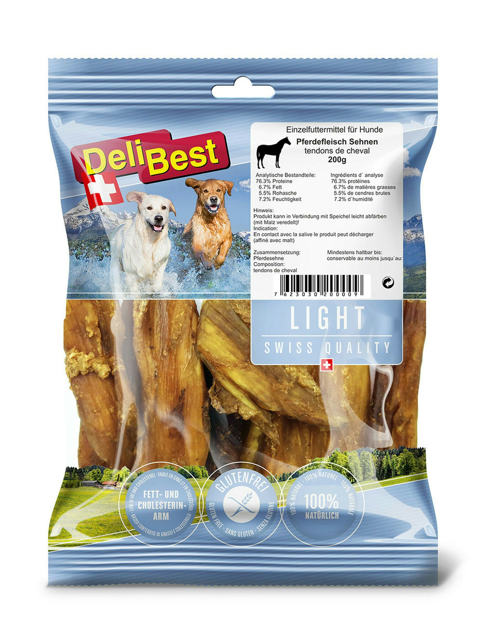 DeliBest Light hestesener 200g