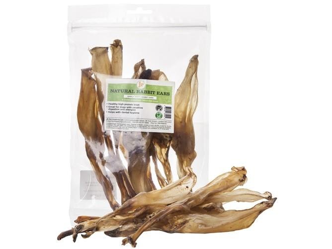 JR Natural Rabbit Ears 100g