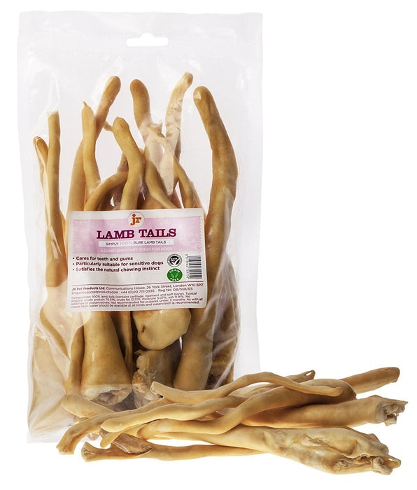 JR Lamb Tails 250g Tørkede lammehaler