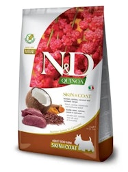 Farmina N&D Dog Quinoa Skin & Coat, Venison & Coconut Adult Mini 2,5 Kg