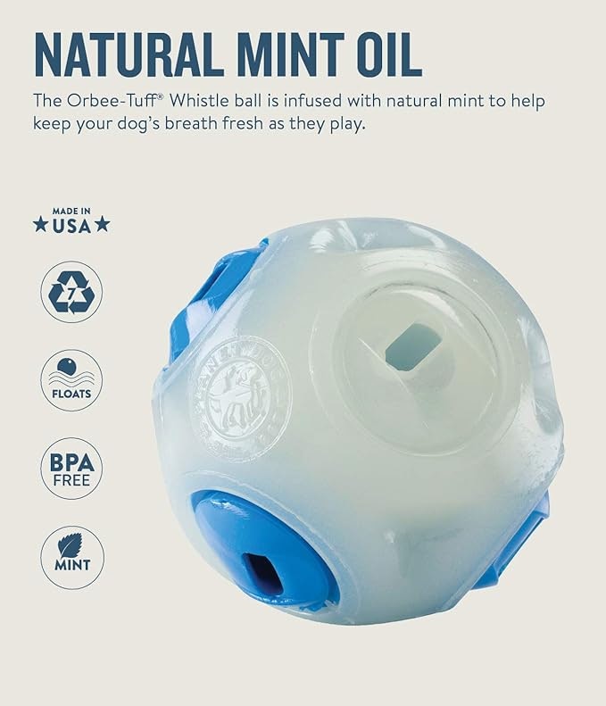 Planet Dog Whistle Ball Ball Glow in the Dark