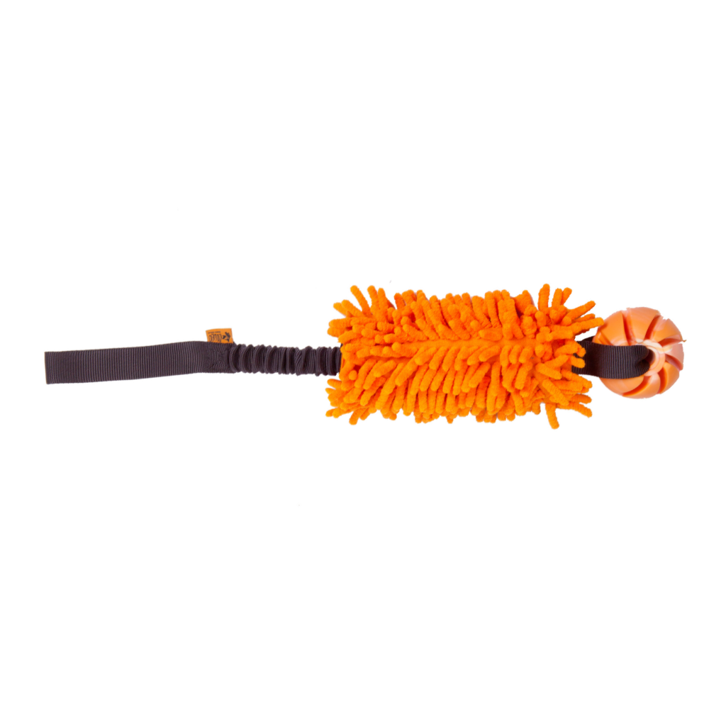 Dingo Draleke m/strikk, mopp og ball ca 49 cm