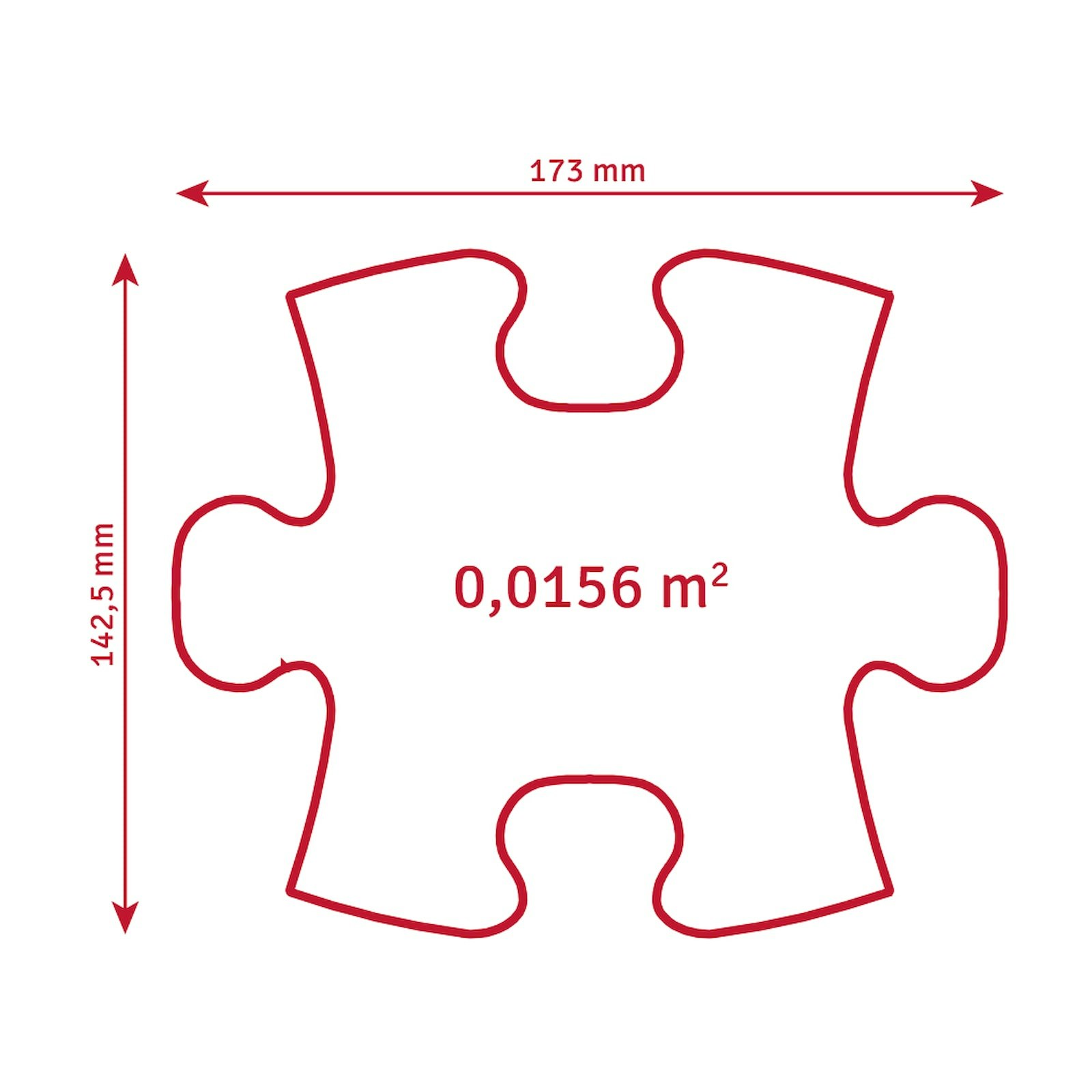 Muffik Mini puzzles set 20stk + Oppbevaringsboks Liten
