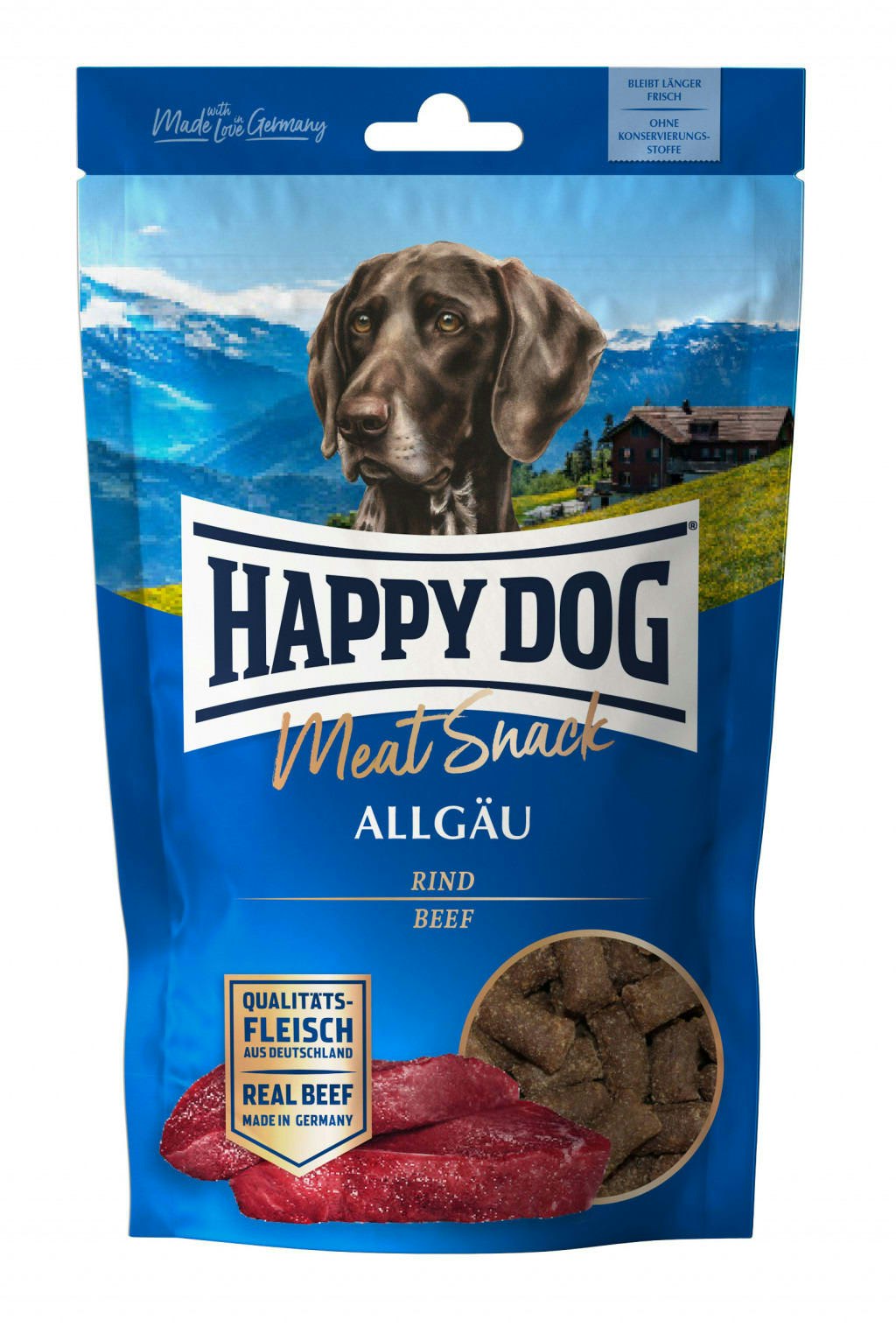 Happy Dog Supreme Meat Snack Allgäu (Storfekjøtt) 75g