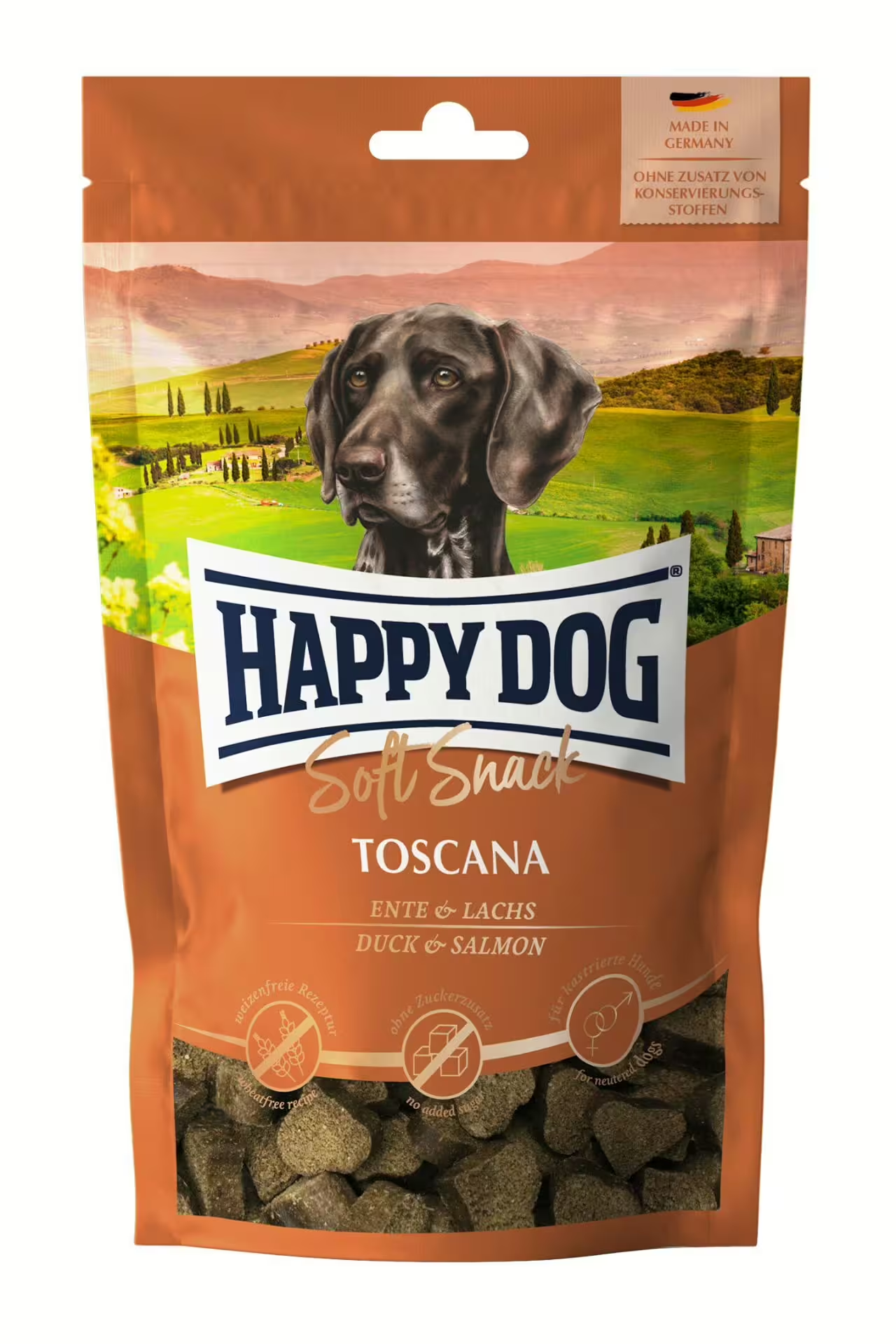 Happy Dog Soft Snack Toscana (And & Laks) 100g