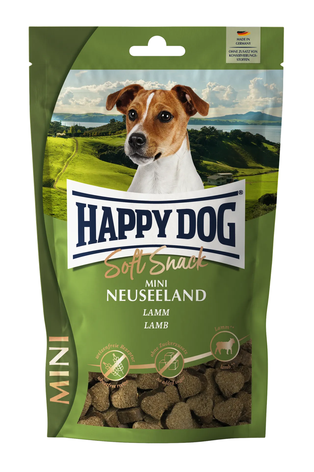 Happy Dog Soft Snack Mini Neuseeland (Lam) 100g
