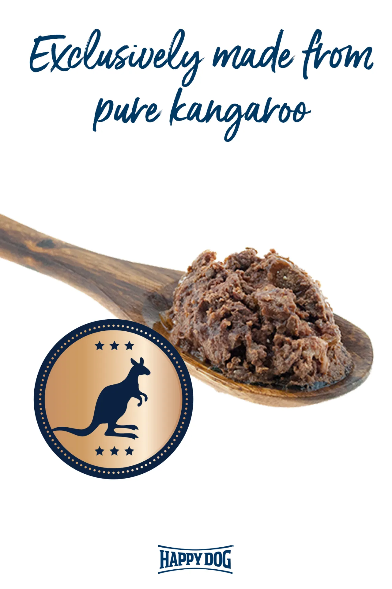 Happy Dog Boksemat Sensible Pure Australia M/Kengeru 400g