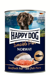 Happy Dog Boksemat Sensible Pure Norway M/Sjøfisk 400g