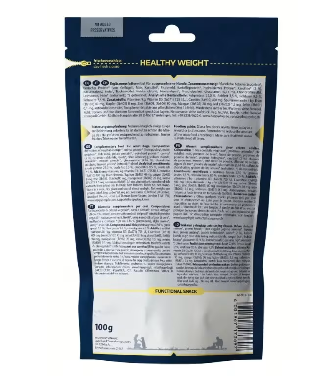 Happy Dog Care Snack Healthy Weight 100g