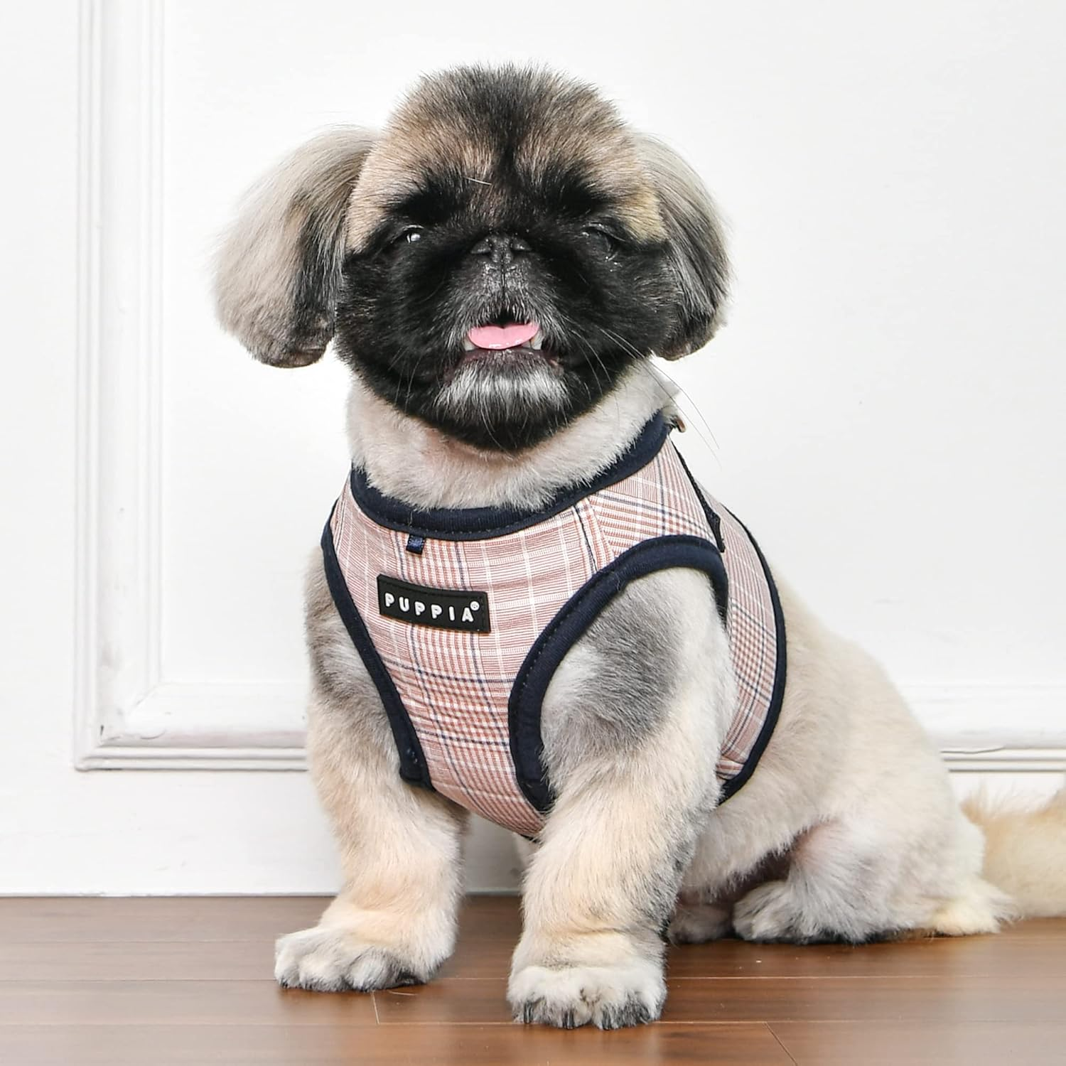 Puppia Blake Harness B blå & rød