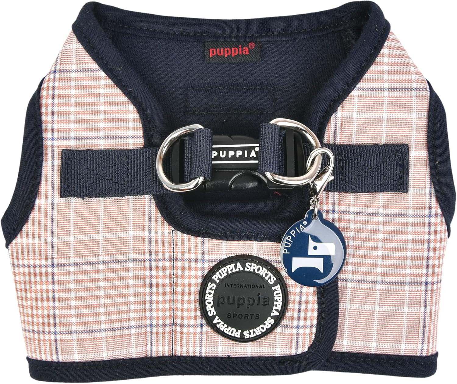Puppia Blake Harness B blå & rød