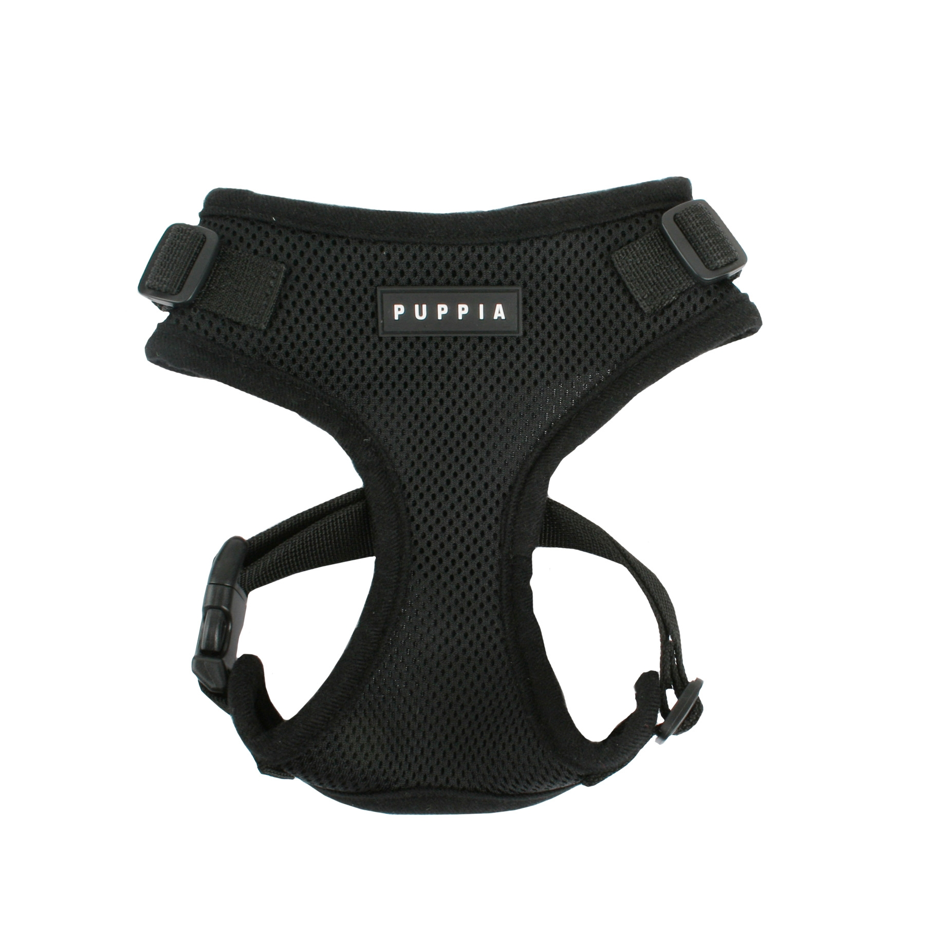 Puppia Ritefit Air Mesh Harness Svart / Black med justering i både nakke og bryst
