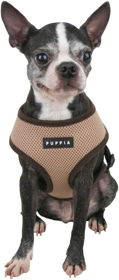 Puppia Soft Harness A Beige