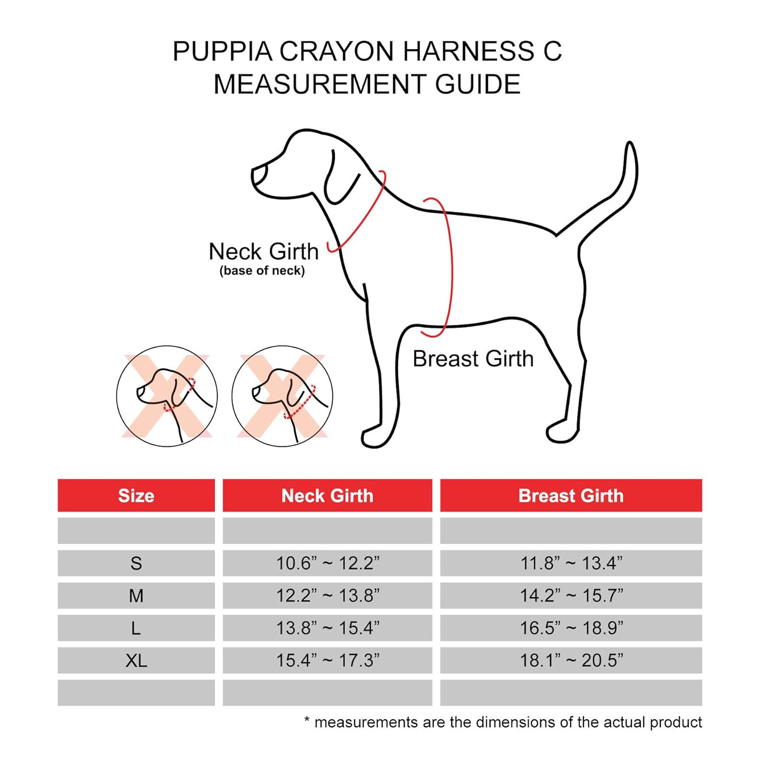 Puppia Crayon Harness C Brun / Brown