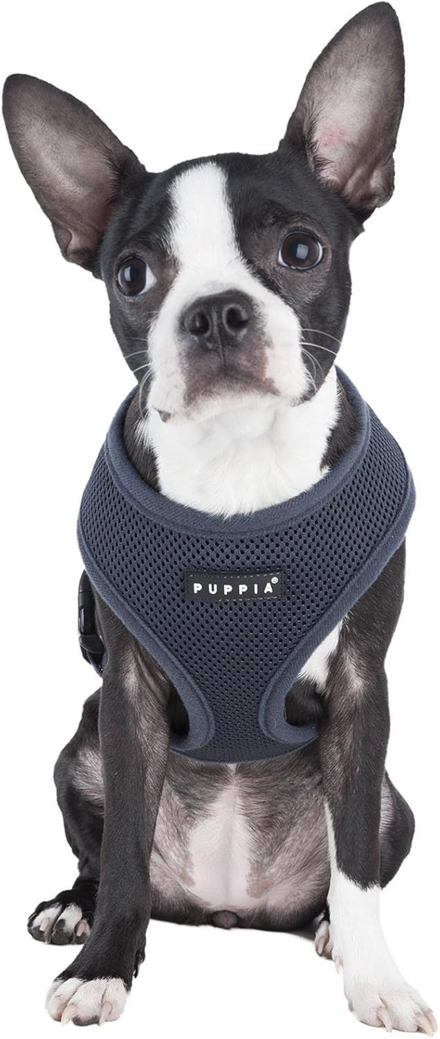 Puppia Soft Harness A Grå / Grey