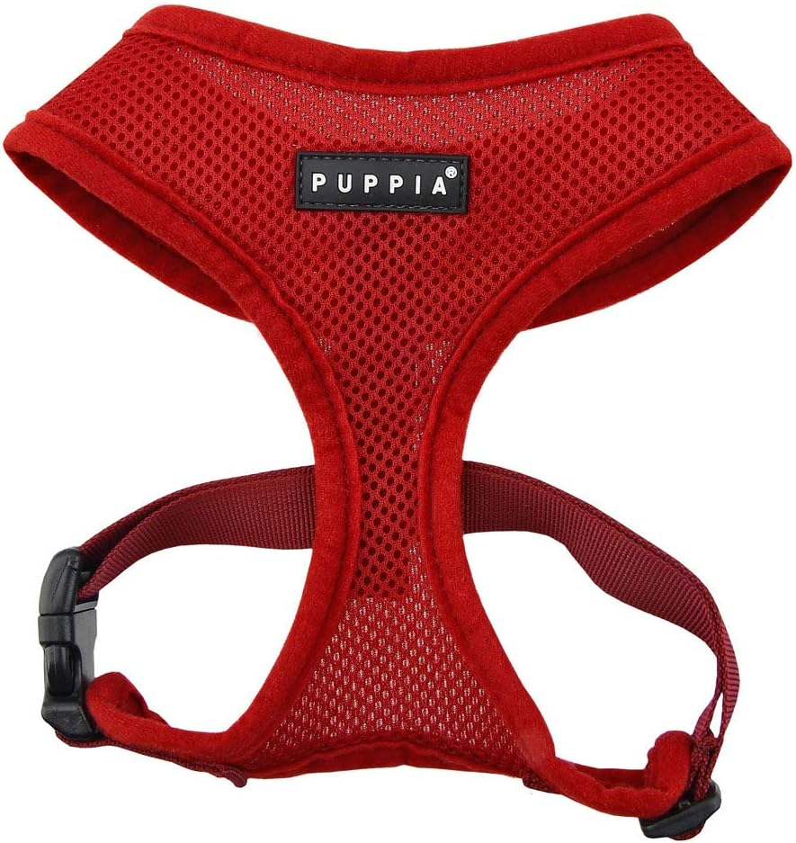 Puppia Soft Harness A Vinrød / Wine