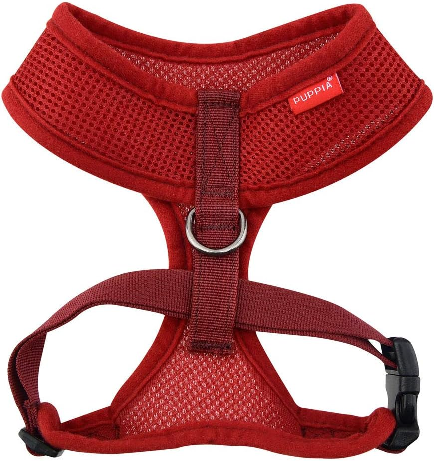 Puppia Soft Harness A Vinrød / Wine