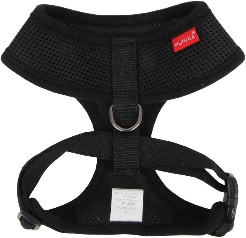 Puppia Soft Harness A Sort / Black